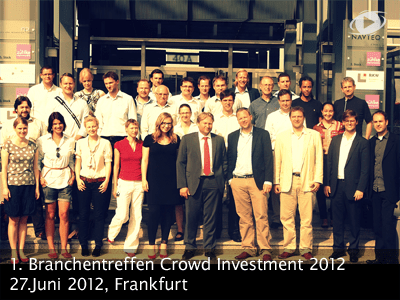 1. Branchentreffen Crowdinvestment&nbsp;2012