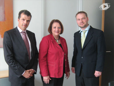 DIPTV trifft sich mit Sabine Leutheusser-Schnarrenberger