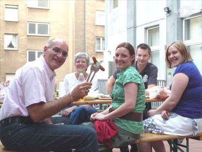 Erster DIPTV Westtreff mit Grill und guter&nbsp;Laune